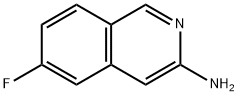 6-氟异喹啉-3-胺,1260760-86-8,结构式