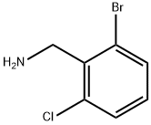 1-(2-Brom-6-chlorphenyl)methanamin Struktur
