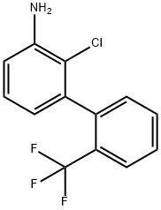 2-chloro-2'-(trifluoromethyl)biphenyl-3-amine|2-CHLORO-2'-(TRIFLUOROMETHYL)BIPHENYL-3-AMINE