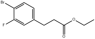 Ethyl 3-(4-Bromo-3-Fluorophenyl)Propanoate Struktur