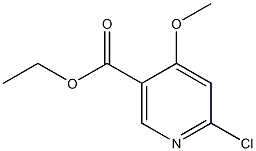 6-氯-4-甲氧基烟酸乙酯,1261844-15-8,结构式