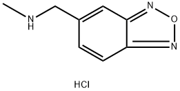 (2,1,3-Benzoxadiazol-5-ylmethyl)methylamine hydrochloride 结构式