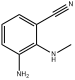 3-amino-2-(methylamino)benzonitrile 化学構造式