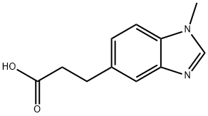 3-(1-methyl-1H-benzimidazol-5-yl)propanoic acid|3-(1-甲基-1H-苯并[D]咪唑-5-基)丙酸