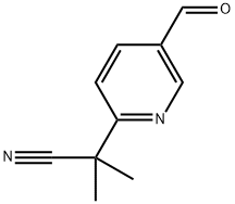 2-(5-formylpyridin-2-yl)-2-methylpropanenitrile|2-(5-甲酰基吡啶-2-基)-2-甲基丙腈