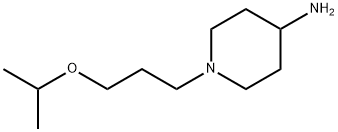 1-(3-propan-2-yloxypropyl)piperidin-4-amine Structure