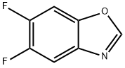 5,6-Difluoro-benzooxazole Structure