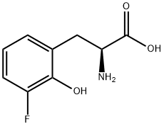 (2S)-2-AMINO-3-(3-FLUORO-2-HYDROXYPHENYL)PROPANOIC ACID Structure