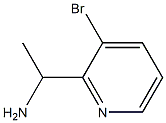 1-(3-Bromopyridin-2-yl)ethanamine Struktur