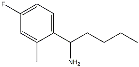 1-(4-FLUORO-2-METHYLPHENYL)PENTAN-1-AMINE