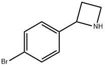2-(4-bromophenyl)Azetidine, 1270542-80-7, 结构式