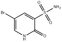 5-bromo-2-hydroxypyridine-3-sulfonamide Struktur