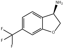 (R)-6-(三氟甲基)-2,3-二氢苯并呋喃-3-胺,1272732-77-0,结构式