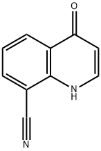 4-Oxo-1,4-dihydro-quinoline-8-carbonitrile Structure