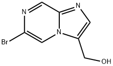 (6-Bromoimidazo[1,2-A]Pyrazin-3-Yl)Methanol Struktur