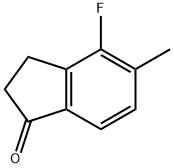 4-Fluoro-5-methyl-indan-1-one Structure