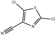 2,5-二氯噻唑-4-甲腈, 127426-26-0, 结构式