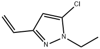 5-Chloro-1-ethyl-3-vinyl-1H-pyrazole Structure