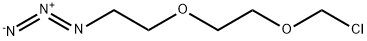 1-Azido-2-(2-(chloromethoxy)ethoxy)ethane Struktur