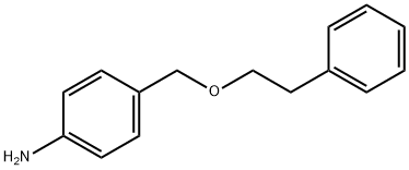 4-(Phenethoxymethyl)aniline Structure