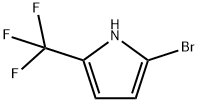 2-bromo-5-(trifluoromethyl)-1H-pyrrole Structure