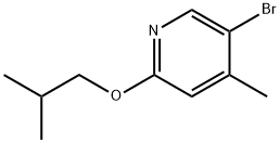 5-Bromo-4-methyl-1-(2-methylpropoxy)pyridine|5-溴-4-甲基-1-(2-甲基丙氧基)吡啶