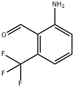 Benzaldehyde, 2-amino-6-(trifluoromethyl)- Structure