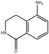5-氨基-3,4-二氢-1(2H)-异喹啉酮 结构式