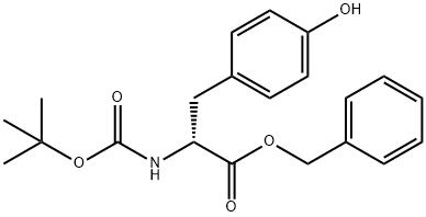 N-BOC-D-酪氨酸苄酯, 129439-63-0, 结构式