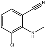 3-Chloro-2-methylamino-benzonitrile Structure