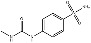 1-甲基-3-(4-磺酰基苯基)脲 结构式
