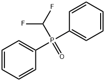 Difluoromethyldiphenylphosphine Oxide,129932-29-2,结构式