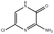 3-amino-5-chloropyrazin-2-ol Structure