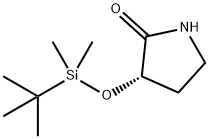 (S)-3-((Tert-Butyldimethylsilyl)Oxy)Pyrrolidin-2-One Structure