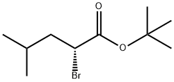 (R)-2-溴-4-甲基戊酸叔丁酯, 130464-88-9, 结构式