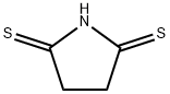 pyrrolidine-2,5-dithione Structure