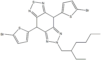 1307899-49-5 4,8-二(5-溴噻吩-2-基)-6-(2-乙基己基)-[1,2,5]噻二唑[3,4-F]苯并三氮唑