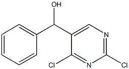 2,4-DICHLORO-ALPHA-PHENYL-5-PYRIMIDINEMETHANOL Struktur