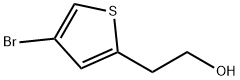 2-(4-bromothiophen-2-yl)ethanol 化学構造式