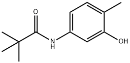 N-(3-Hydroxy-4-methyl-phenyl)-2,2-dimethyl-propionamide Structure