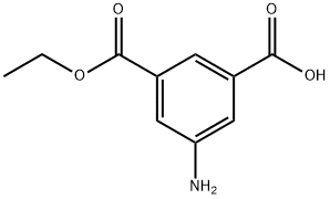 3-氨基-5-(甲氧基羰基)苯甲酸, 1312425-07-2, 结构式