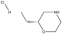 (R)-2-Ethylmorpholine hydrochloride Structure