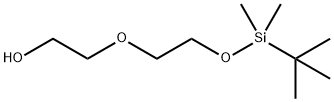 (Hydroxyethoxyethoxy)-t-Butyl Dimethylsilane Struktur
