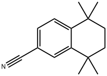 5,5,8,8-tetramethyl-5,6,7,8-tetrahydronaphthalene-2-carbonitrile Struktur