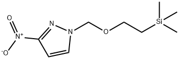 3-nitro-1-[[2-(trimethylsilyl)ethoxy]methyl]-1H-Pyrazole Structure