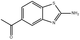 1-(2-aminobenzo[d]thiazol-5-yl)ethanone 结构式
