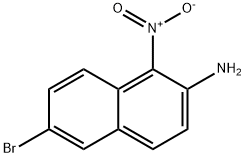 6-溴-1-硝基-2-氨基萘,131707-40-9,结构式