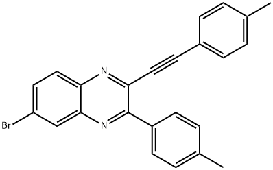 1319039-31-0 6-Bromo-3-(p-tolyl)-2-(p-tolylethynyl)quinoxaline