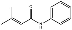 3-甲基-N-苯基丁-2-烯酰胺 结构式