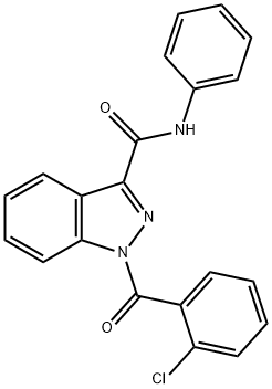 1-(2-Chlorobenzoyl)-N-phenyl-1H-indazole-3-carboxamide|